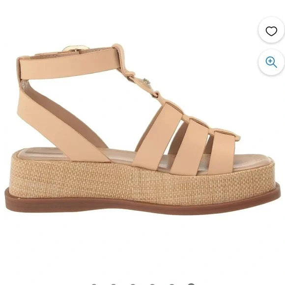 NWOT Sam Edelman Naima Women's Sandals & Flip Flops Open Toe Wedges 8.5​​​ - Picture 8 of 8